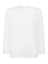 Monnalisa White Top with Hearts and Bow - Collezione Happy Birthday | Lidia Shopping