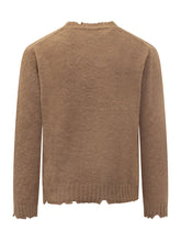 Diana Studio Maglione in Lana con Orli Vissuti - Abbigliamento Uomo | Lidia Shopping
