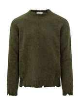 Diana Studio Maglione in Lana con Orli Vissuti - Abbigliamento Uomo | Lidia Shopping