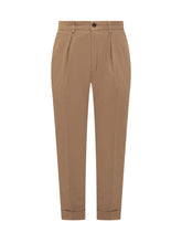 Pantaloni Incotex Beige con Pinces e Risvolto - Abbigliamento Uomo | Lidia Shopping