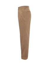 Pantaloni Incotex Beige con Pinces e Risvolto - Abbigliamento Uomo | Lidia Shopping