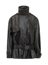 Rotate Leather Jacket with Belt - Collezione Happy Birthday | Lidia Shopping
