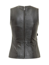 Rotate Leather Top with Side Buttons - Collezione Happy Birthday | Lidia Shopping