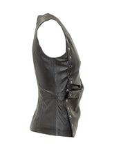 Rotate Leather Top with Side Buttons - Collezione Happy Birthday | Lidia Shopping