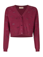 Elisabetta Franchi Kids Bordeaux Cardigan - Collezione Happy Birthday | Lidia Shopping