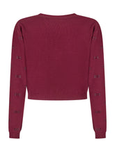Elisabetta Franchi Kids Bordeaux Cardigan - Collezione Happy Birthday | Lidia Shopping