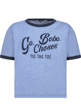 Bobo Choses T-Shirt Azzurra con Logo e Scritta - Abbigliamento Bambini | Lidia Shopping