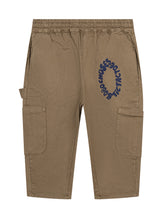 Bobo Choses Brown Cargo Pants with Logo - Bobo Choses | Lidia Shopping
