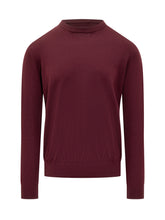 Knit De Monsieur Bordeaux Crewneck Sweater - Collezione Happy Birthday | Lidia Shopping