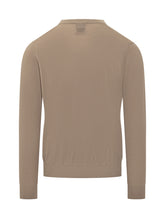 Knit De Monsieur Beige Crewneck Sweater - Collezione Happy Birthday | Lidia Shopping