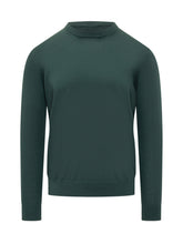 Knit De Monsieur Dark Green Crewneck Sweater - Collezione Happy Birthday | Lidia Shopping