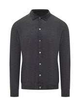 Knit De Monsieur Anthracite Grey Knit Shirt - Collezione Happy Birthday | Lidia Shopping