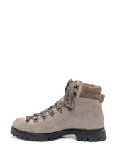 Maze Beige Leather Hiking Boots with Lug Sole - Collezione Happy Birthday | Lidia Shopping