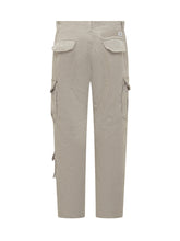 Pantaloni Cargo P.M.D.S in Velluto Beige - Abbigliamento Uomo | Lidia Shopping