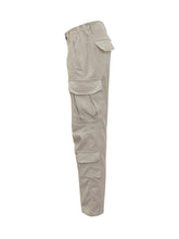 Pantaloni Cargo P.M.D.S in Velluto Beige - Abbigliamento Uomo | Lidia Shopping