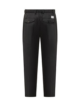 PMDS Black Pleated Trousers - Collezione Happy Birthday | Lidia Shopping