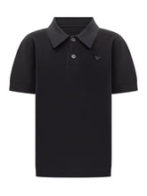 Polo Nera con Logo Emporio Armani - Abbigliamento Bambini | Lidia Shopping