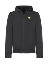 Versace Kids Black Hoodie with Medusa Logo - Collezione Happy Birthday | Lidia Shopping
