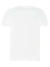 Versace Kids White T-Shirt with Holographic Maxi Medusa Logo - Collezione Happy Birthday | Lidia Shopping