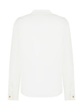 Versace Kids White Shirt with Gold Medusa Logo - Collezione Happy Birthday | Lidia Shopping