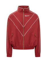 Willy Chavarria Red Zip-Up Track Jacket - Collezione Happy Birthday | Lidia Shopping
