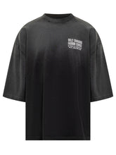 Willy Chavarria Black Fashion Service T-Shirt - Collezione Happy Birthday | Lidia Shopping