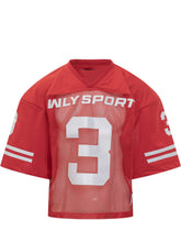 Willy Chavarria Red Mesh Jersey with Number 3 - Collezione Happy Birthday | Lidia Shopping