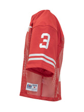 Willy Chavarria Red Mesh Jersey with Number 3 - Collezione Happy Birthday | Lidia Shopping