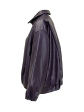 Giocasta Giacca in Pelle Viola - Abbigliamento Donna | Lidia Shopping