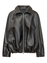 Giocasta Giacca in Pelle Nera - Abbigliamento Donna | Lidia Shopping