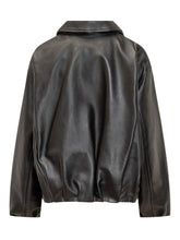 Giocasta Giacca in Pelle Nera - Abbigliamento Donna | Lidia Shopping