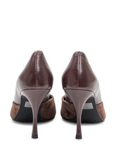 Brown Leather and Suede Pumps - Collezione Happy Birthday | Lidia Shopping