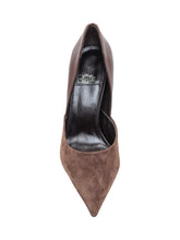 Brown Leather and Suede Pumps - Collezione Happy Birthday | Lidia Shopping