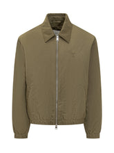 Ami Alexandre Mattiussi Giacca Verde con Zip - Abbigliamento Uomo | Lidia Shopping
