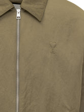 Ami Alexandre Mattiussi Giacca Verde con Zip - Abbigliamento Uomo | Lidia Shopping