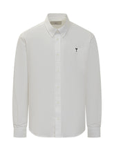 Ami Alexandre Mattiussi Camicia con Logo Cuore - Abbigliamento Uomo | Lidia Shopping