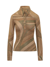 Pucci Abstract Print Lurex Top - Collezione Happy Birthday | Lidia Shopping