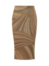Pucci Abstract Print Lurex Pencil Skirt - Collezione Happy Birthday | Lidia Shopping