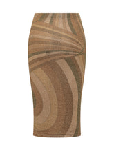 Pucci Abstract Print Lurex Pencil Skirt - Collezione Happy Birthday | Lidia Shopping