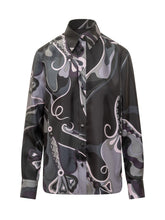 Pucci Camicia in Seta con Stampa Geometrica - Abbigliamento Donna | Lidia Shopping