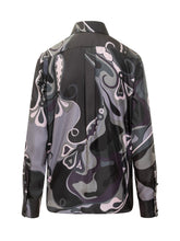 Pucci Camicia in Seta con Stampa Geometrica - Abbigliamento Donna | Lidia Shopping