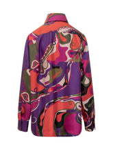 Pucci Camicia in Seta con Stampa Multicolor - Abbigliamento Donna | Lidia Shopping