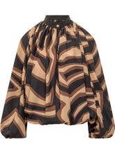 Pucci Geometric Print Blouse with Wide Sleeves - Collezione Happy Birthday | Lidia Shopping