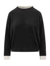Vanisè Maglia Girocollo in Merino Extrafine e Cashmere - Abbigliamento Donna | Lidia Shopping