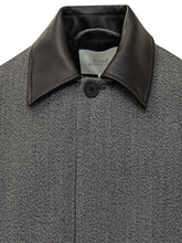 Grey Coat with Contrast Collar Studio Nicholson - Collezione Happy Birthday | Lidia Shopping