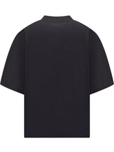 Studio Nicholson T-Shirt Nera Oversize - Abbigliamento Uomo | Lidia Shopping