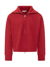 Studio Nicholson Cardigan Rosso con Zip - Abbigliamento Uomo | Lidia Shopping