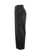 Studio Nicholson Black Barrel Fit Jeans - Collezione Happy Birthday | Lidia Shopping