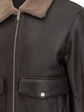 Dfour Shearling Jacket with Contrast Shearling Collar - Collezione Happy Birthday | Lidia Shopping
