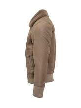 Dfour Suede Shearling Jacket with Shearling Collar - Collezione Happy Birthday | Lidia Shopping